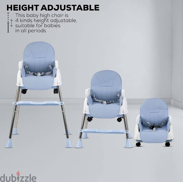 Baybee 4 in 1 Nora Convertible High Chair 6