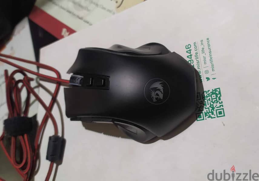 Redragon M607 Griffin 7200 DPI RGB Gaming Mouse - Black 1