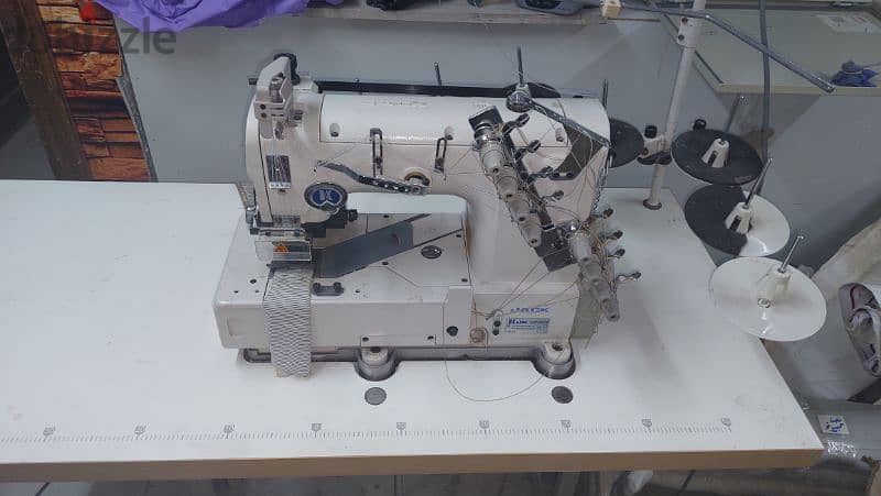 ماكينات خياطة مستعملة بحالة ممتازة وكسر الزيرو 3