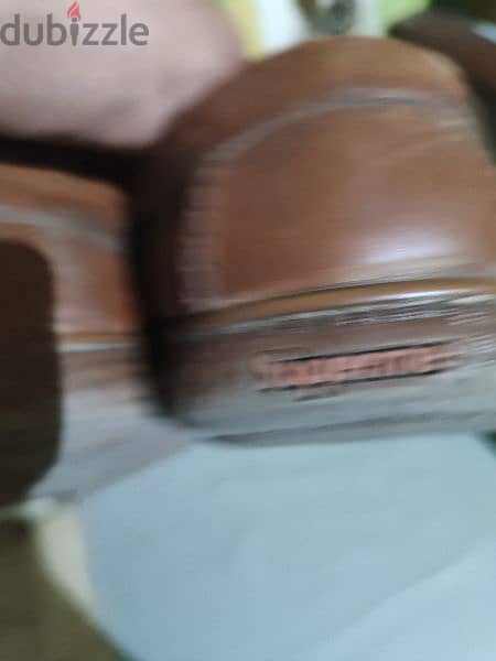 حذاءجلد طبيعي مقاس43 2