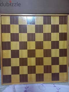 رقعة شطرنج خشب 0