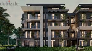 Apartment for sale in landscape view with a down payment starting from 10%, delivery  4 years, semi-finished 4