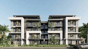Apartment for sale  4 years delivery veiw  landscape with installments up to 8 years in Monarka Mostakbal City Compound 8