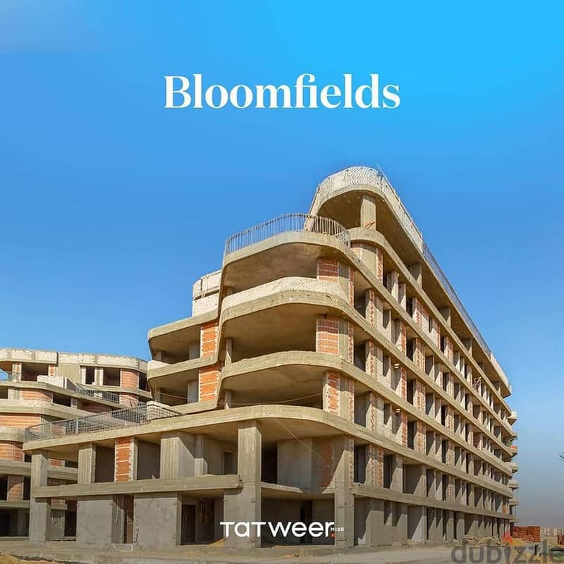 شقة 190م بجوار مدينتى للبيع بكمبوند Bloom Fields من تطوير مصر 1
