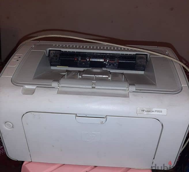 HP LaserJet Pro P1005 Printer, used 0