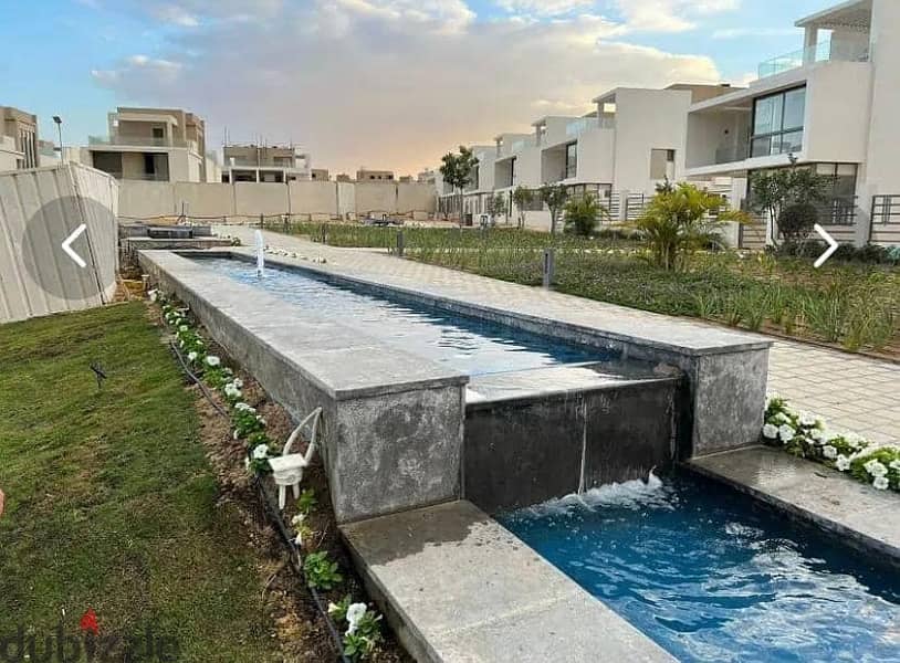 Townhouse villa for sale, immediate delivery, in Al Marasem Compound, Golden Square, Fifth Settlement 1