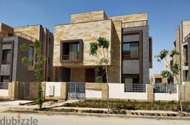 For sale, 240 sqm villa with a down payment of 1,900,000 in front of Cairo Airport in installments