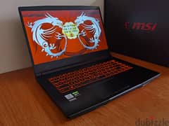 msi i7-10750H GTX 1650 Gaming Laptop جيل عاشر 0