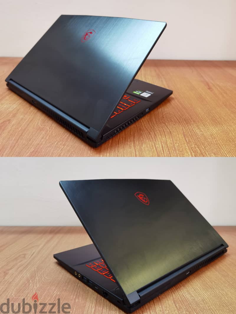 msi i7-10750H GTX 1650 Gaming Laptop جيل عاشر 5