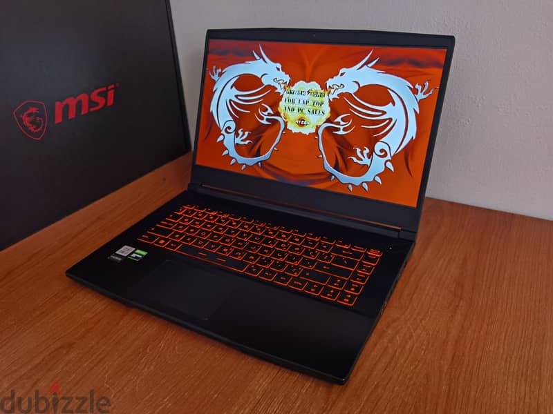 msi i7-10750H GTX 1650 Gaming Laptop جيل عاشر 9