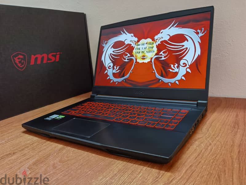 msi i7-10750H GTX 1650 Gaming Laptop جيل عاشر 10