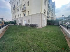 Apartment 185m ground with garden for rent in mivida fully furnished 0