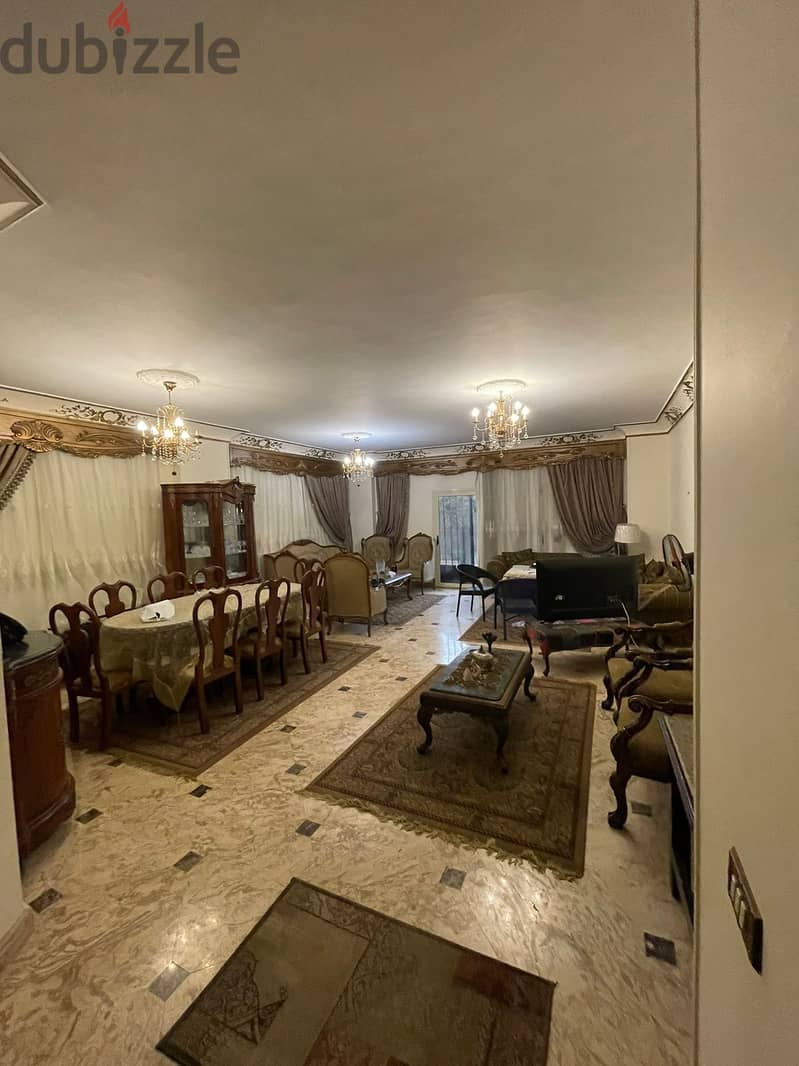 Apartment for rent, ground floor, in a residential or administrative garden, Al-Yasmeen, near the 90th and Petrosport Club  With private entrance  Su 0