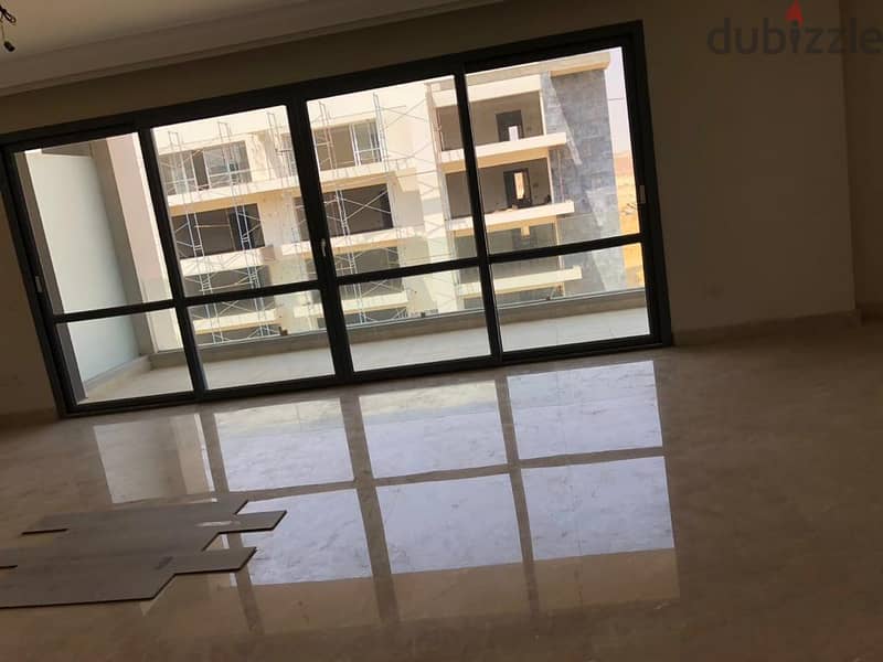 Ground Floor Apartment With Garden For Sale Directly Behind The American University In La Vista Settlement; New Cairo 3