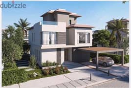 Stand-alone villa, area 275 square meters, 4 rooms, in front of waterfeatures, less than the company’s price, 5 million