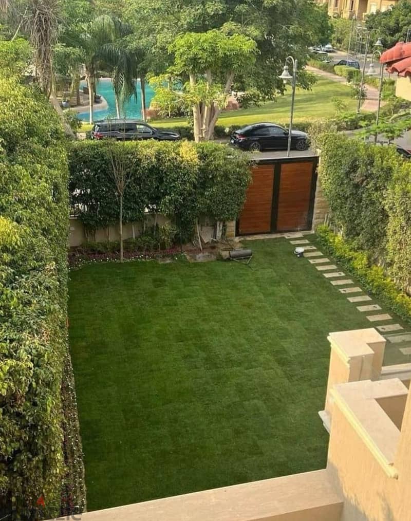 i villa garden ready to move in mountain view hyde park - new cairo 3