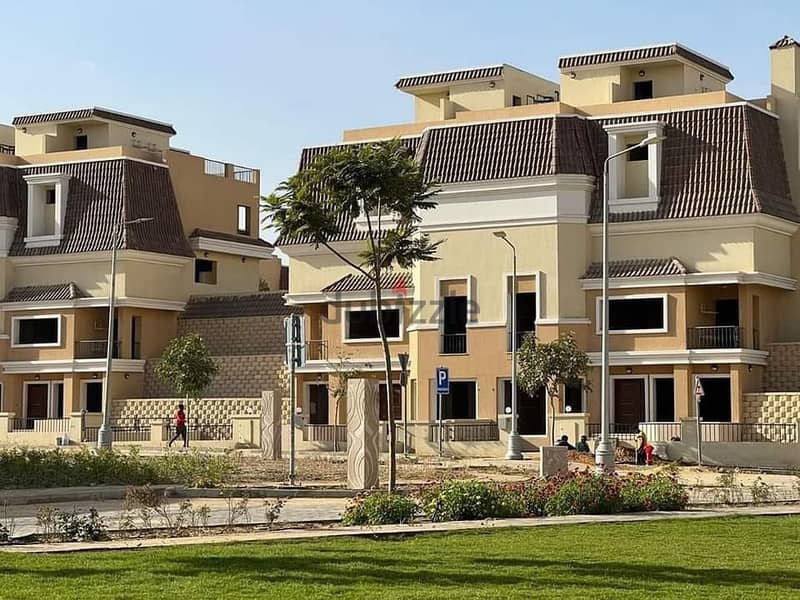 S Villa 212m For sale Sarai Mostkbal city new Cairo سراي المستقبل سيتي 1