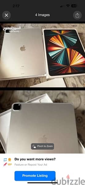iPad Pro 12.9 5th-silver M1 4
