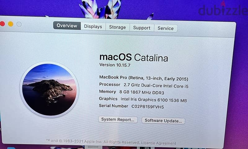 MacBook Pro (Retina, 13-inch, Early 2015) 2