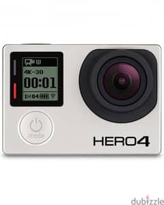 كاميرةGoPro هيرو 4 - كاميرا رقمية مقاومة للماء  - أسود 0