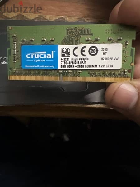 crucial 8GB ram 1