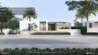 one story twin house sea view in solare north coast , ras elhekma 160m²  installment to 8 years fully finished
