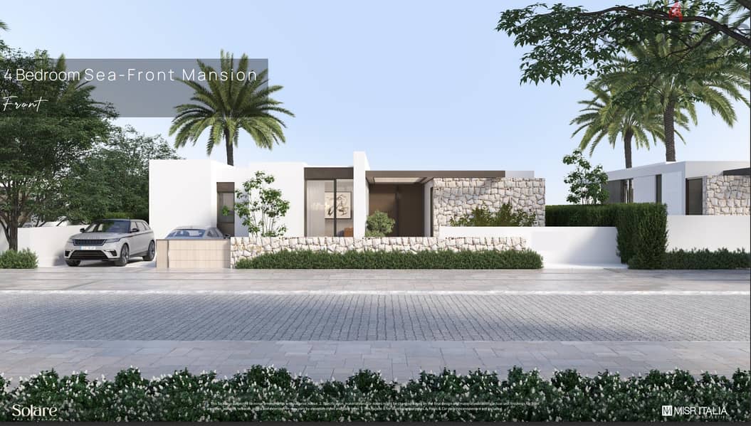 one story twin house sea view in solare north coast , ras elhekma 160m²  installment to 8 years fully finished 0