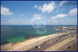 Apartment for sale, 210 m, Cleopatra (Al-Geish Road) - (direct sea view)