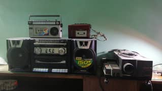 كاسيت ستيريو ياباني - راديو قديم - وواكمان قديم