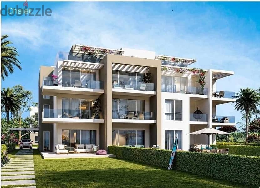 With a down payment of 450 thousand, receive a two-room chalet in Hyde Park North Coast, Sea Shore Village directly on the sea 3