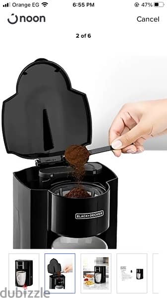 black + decker 1 cup coffe maker 1