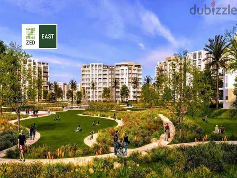A 3-room apartment in Zed East Compound in the New Cairo, in installments over 8 years 3