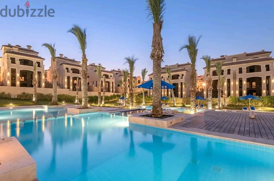 Penthouse for sale, immediate receipt, in the most prestigious compound in Shorouk | La Vista El Patio Casa 2