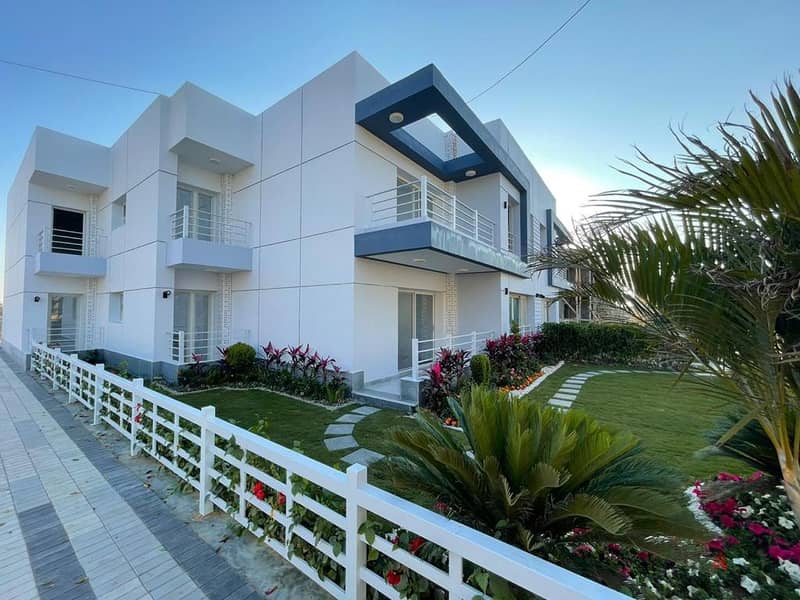 4-room twin house in Azzar Island, the coast, fully finished // installments over 8 years 5
