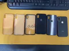 6 cases for Iphone X, XS
