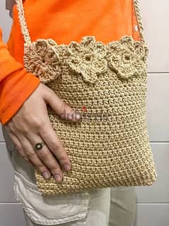 Crochet Tote Bag | شنطة كروشيه 0