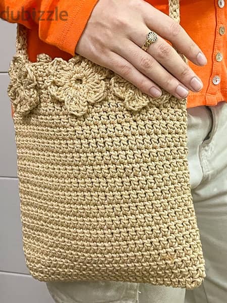 Crochet Tote Bag | شنطة كروشيه 2