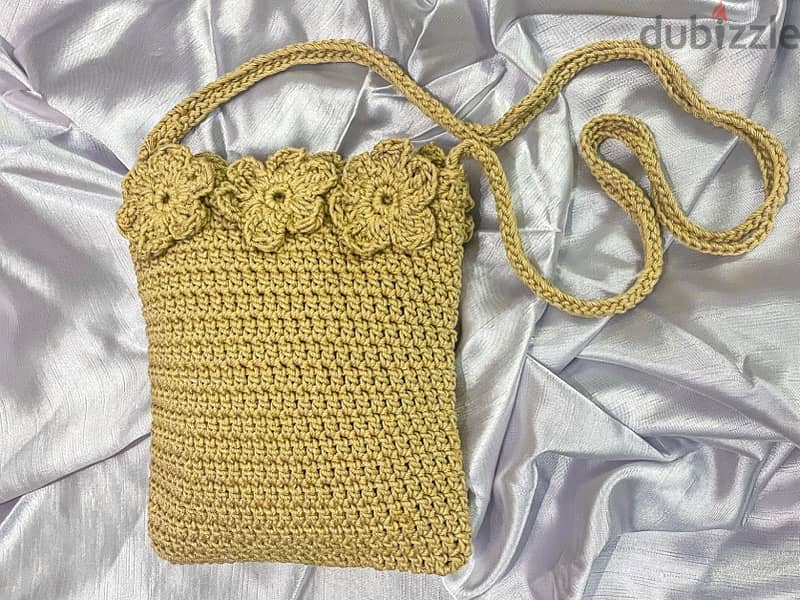 Crochet Tote Bag | شنطة كروشيه 3