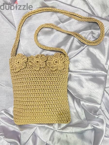 Crochet Tote Bag | شنطة كروشيه 5