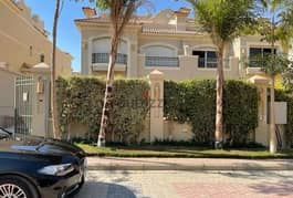 Villa 350m for sale on suez road , compound saada new cairo