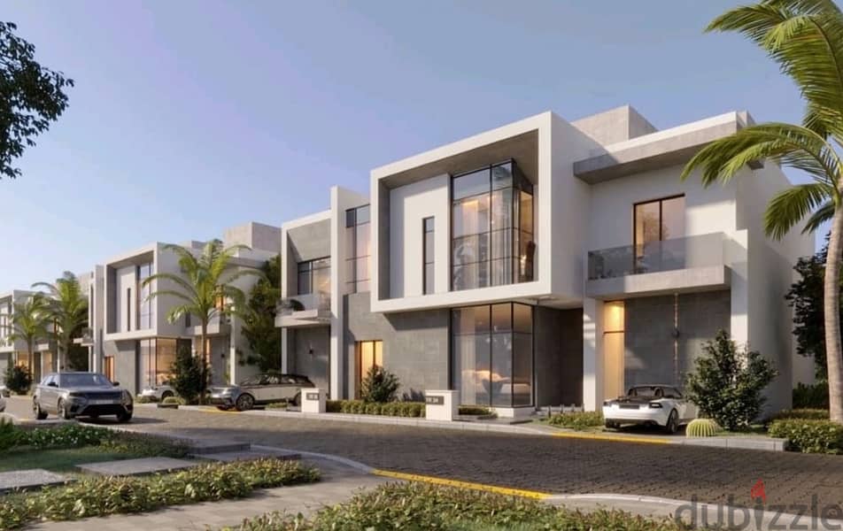 Villa 350m for sale on suez road , compound saada new cairo 1