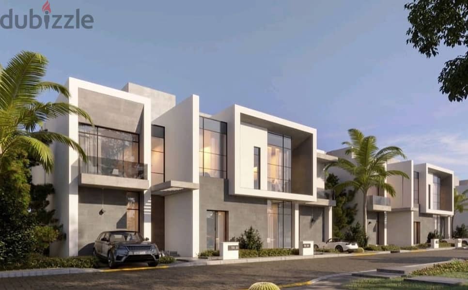 Villa 350m for sale on suez road , compound saada new cairo 7