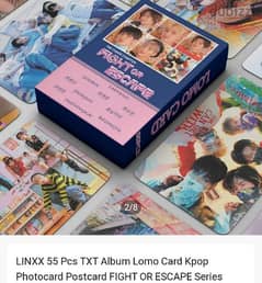 Kpop TxT Fight Or Escape Photocards Lomo 55 Pcs