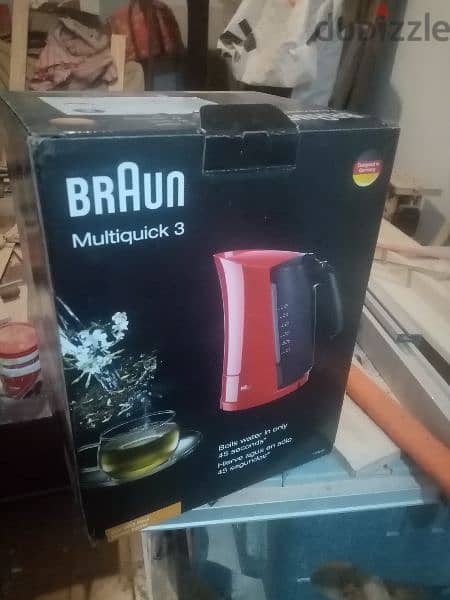Braun kettle new 2