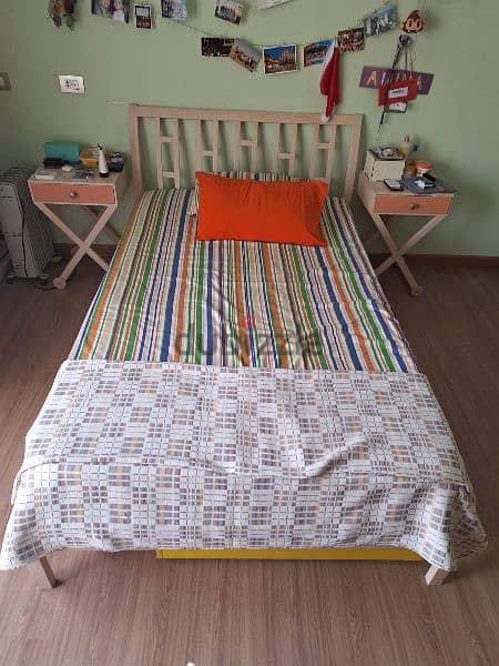 غرفة نوم كاملة خشب طبيعى ماركة NOK NOK 9