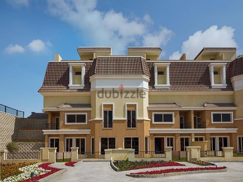 S villa, ground floor, first floor, and roof for sale in Sarai Compound, MNHD, with a distinctive view 0