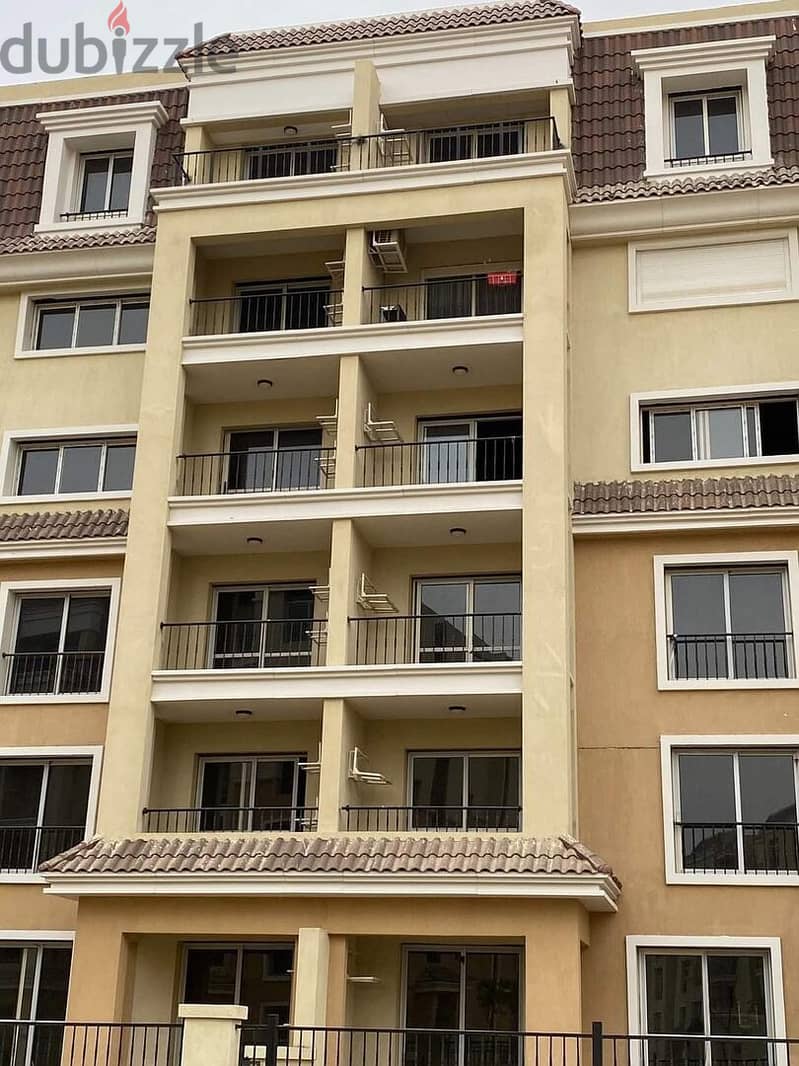 With the lowest down payment, own a two-bedroom apartment in a full-service compound in New Cairo 0
