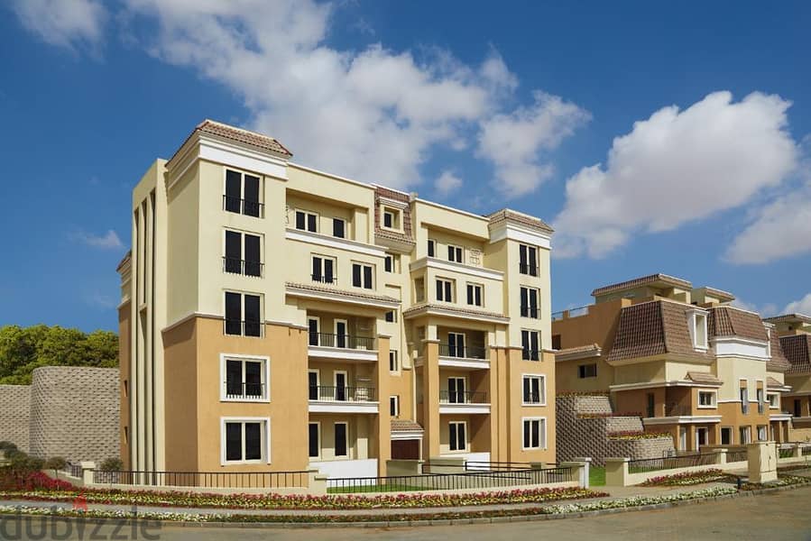 Benefit from a 42% discount on cash and own an apartment in Sarai Compound in New Cairo 2