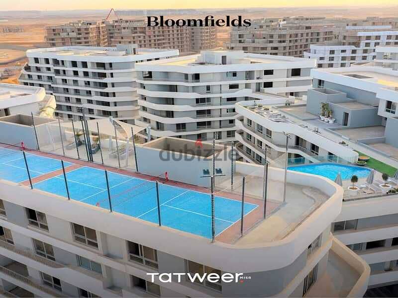 For sale, 110 sqm apartment, delivery 2024, in Mostakbal City, with Tatweer Misr 2