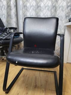 heavy duty leather chair